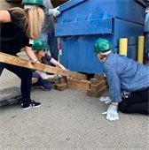 CERT volunteers training exercise