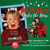 Movies Under the Stars Home Alone ad