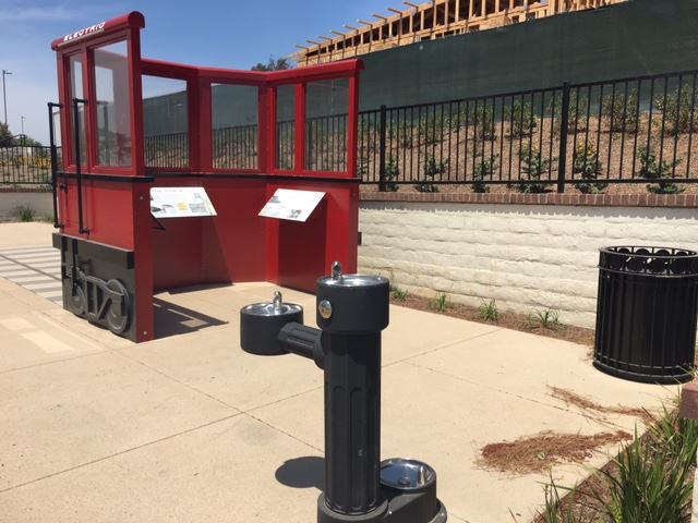 Segment 5 Red Line near Drinking Fountain