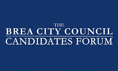 Brea City Council Candidates Forum Logo