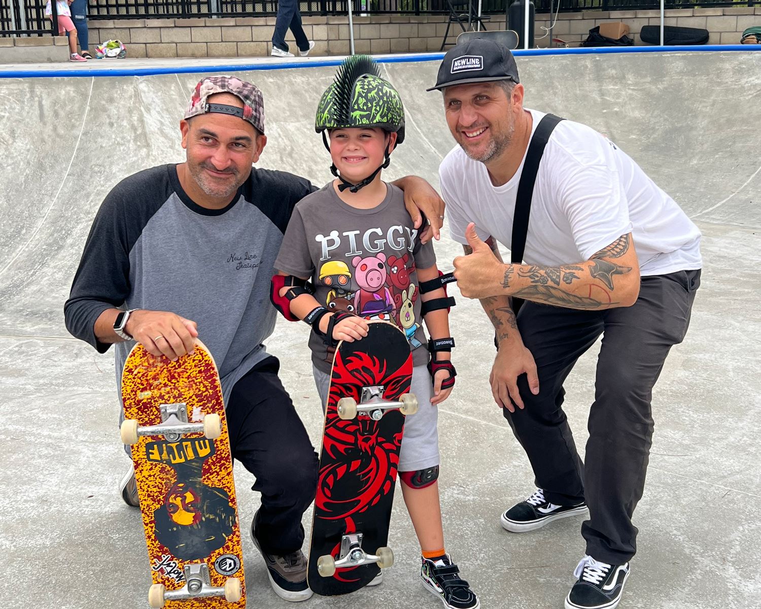 Skaters at Arovista Park