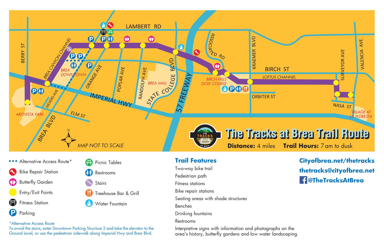 The Tracks Map