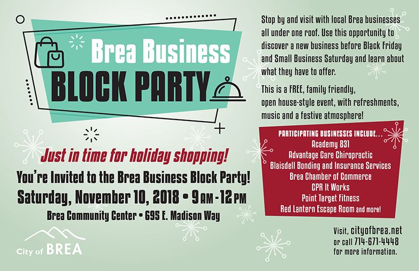 BLOCK PARTY invite