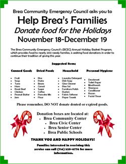 BCEC Food Drive
